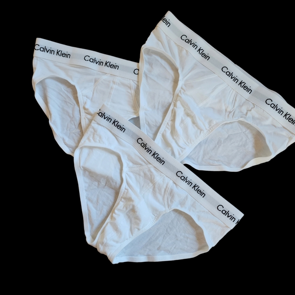 Calvin Klein 3 pack white brief Medium